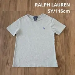 最終価格【RALPH LAUREN】半袖 トップス Tシャツ POLO グレー