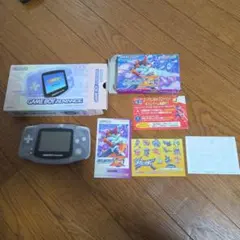 ゲームボーイアドバンス 本体 グレー＆ロックマンゼロカセット