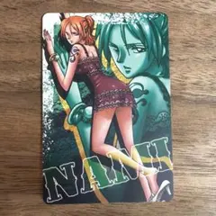ワンピース キャラメルポップコーン メモリアルログ カード ナミ