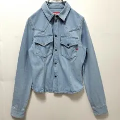 DIESEL　De-Rin　ビンテージ加工　デニムウェスタンシャツ