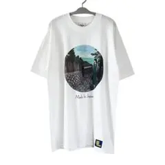 90s Murina 尾道? 女学生 猫 石畳 Tシャツ 漫画 アニメ アート
