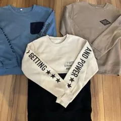 Miiさん専用⭐︎160cm 男の子用　トレーナー3点セット
