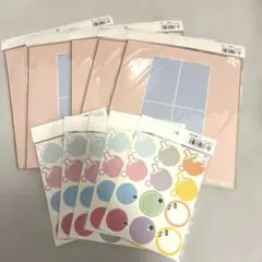 卓球　色紙•色紙シール