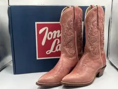 トニーラマ ピンククランチゴート 希少 本革レザー レディース TonyLama
