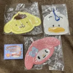 サンリオキャラクターズmini miniラグマット風キーホルダー