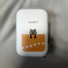 猫柄ハードポーチ