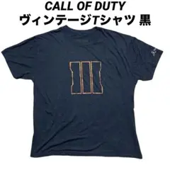 ●古着 CALL OF DUTY コールオブデューティヴィンテージTシャツ 黒