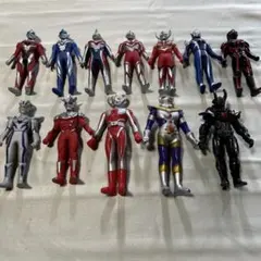 ウルトラマン ミニソフビ まとめ売り 20体セット - メルカリ