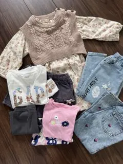 女の子　100cm GAP petit mainなど　ディズニー　新品あり