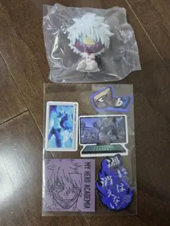 僕のヒーローアカデミア 一番くじ　荼毘フィギュアとステッカーセット