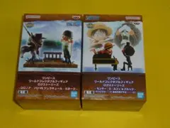 送料込　２種セット　ログストーリーズ　ゾロvsミホーク　ルフィ＆ブルック