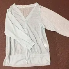 NICE CLAUP 薄手カーディガン 美品