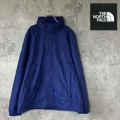 ザノースフェイス　マウンテンパーカー　ナイロンジャケット　青　メンズXL
