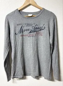 メンズ　ロングTシャツ　M