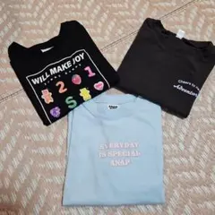 カジュアルTシャツ3枚セット 120cm