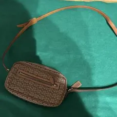 COACH ロゴパターン ショルダーバッグ