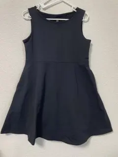 UNIQLO ノースリーブワンピース 110cm ブラック エアリズム︎✿春夏