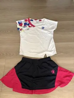 roche ローチェ テニスウェア 上下セット ゲームシャツ スコート S美品