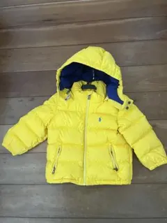 フード付き(取り外し可能)ダウンジャケット　3T