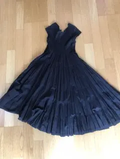 ユナイテッドアローズ　グリーンレーベルリラクシング　ティアードマキシワンピース