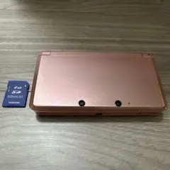 ニンテンドー3DS 本体 ミスティピンク SDカード付