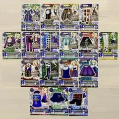 藤堂ユリカコーデ17枚　ゴスペルワンピース　ロリゴシックアイカツカードまとめ売り