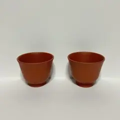 常滑焼 吉川雪堂・茶器（湯呑み） 2個セットのサムネイル