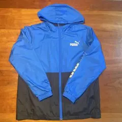 PUMA フード付きジャケット 青黒　160センチ