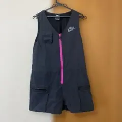 NIKE サロペット ショート丈 ブラック Mのサムネイル