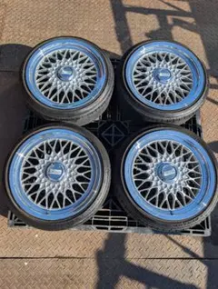 BBS RG036 14×6j +40 4穴 PCD100 タイヤ付4本セット - メルカリ