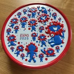 EXPO2025 大阪万博 ミャクミャク 金平糖 空き缶 デザインミニ缶 - メルカリ