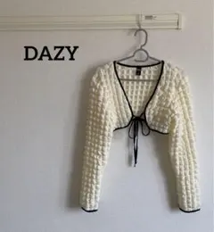 【最終値下げ】DAZY ディジー ポップコーン ボレロ クロップド丈