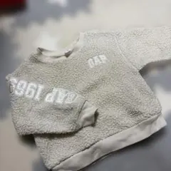 GAP ベージュ フリース トレーナー 4歳