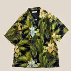 TOMMY BAHAMA 開襟半袖シャツ vintage シルク ボックス丈のサムネイル
