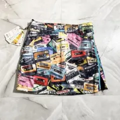 A17800 未使用 ラウドマウス 中綿スカート レディース ゴルフ 総柄 M