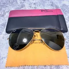 Ray-Ban RB3026 サングラス アビエーター ゴールド