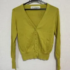 THE SHINZONE⭐︎イエロー⭐︎Vネック☆カーディガン