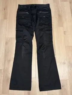 BURBERY BLACK LABEL ギミック カーゴ フレア パンツのサムネイル