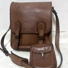 【希少】PORTER バロン レザー ショルダーバッグ ブラウン ポーチ