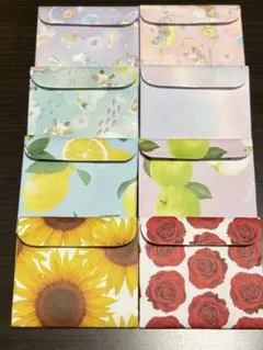 ハンドメイド 蛇腹ファイル ミニ 8個セット