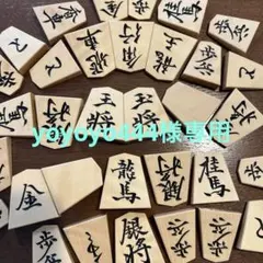 初代竹風作 昇竜書 御蔵島黄楊 盛り上げ駒 赤柾目 将棋 駒 - メルカリ