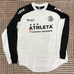 ATHLETA 長袖シャツ ホワイト/ブラック
