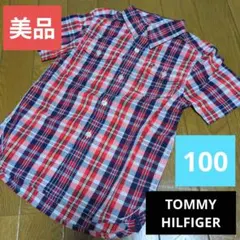 【早い者勝ち】TOMMY HILFIGER　チェックシャツ　100