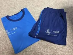カタール航空ビジネスクラスUEFA チャンピョンズリーグ　セットアップ新品