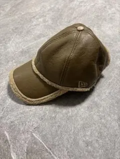 【よんよんさま専用】NEW ERA 9TWENTY ブラウンレザーキャップ