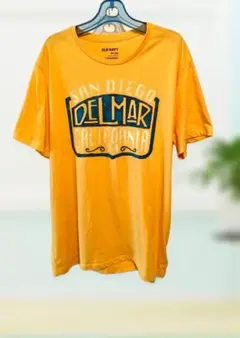 OLD NAVY オールドネイビー 半袖Tシャツ L マスタードイエロー