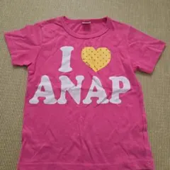 ANAP キッズ 半袖Tシャツ ピンクのサムネイル