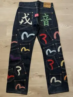 サイズ33 メニーポケット 希少 ハーフ 美品 エヴィス エビス 2025年最新】evisu メニーポケットの人気アイテム - メルカリ