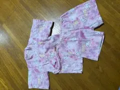 ハローキティ ピンク 甚平 95