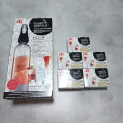 グリーンハウス 炭酸水メーカー ツイスパソーダ 950ml+カートリッジ 50本のサムネイル